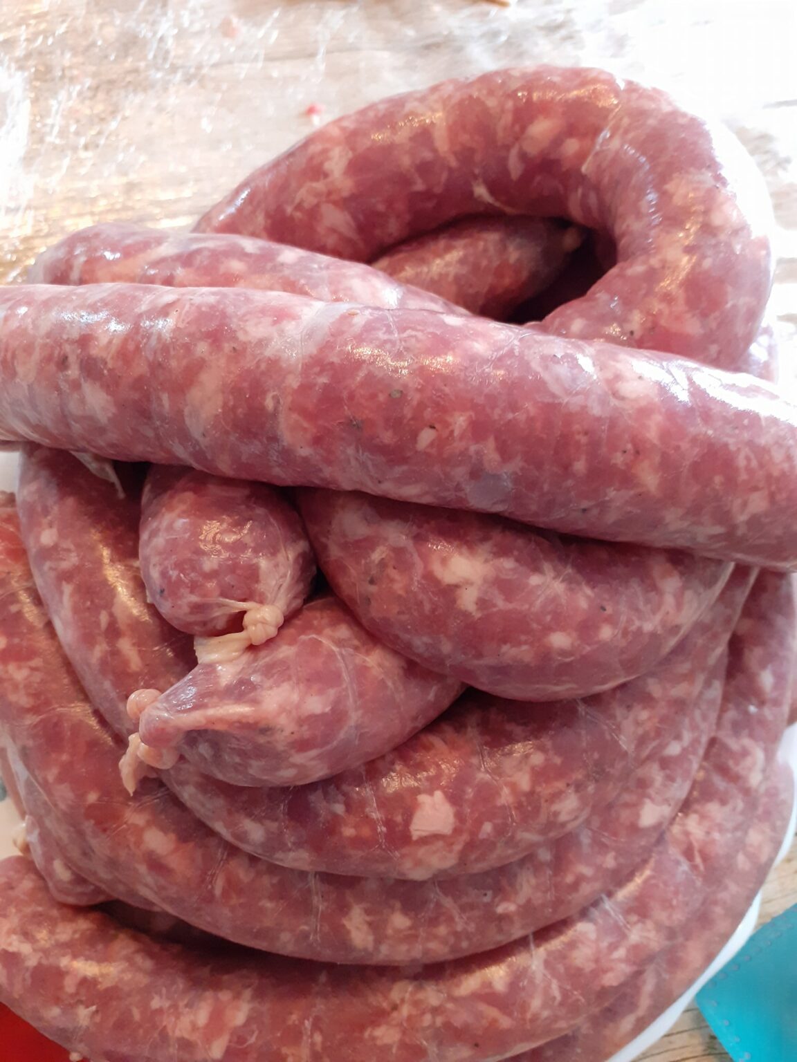 Saucisse de Couenne Maison - La charcuterie maison